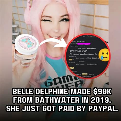 belle delphine news|Belle Delphine Got $90K From PayPal Years After Selling Her。